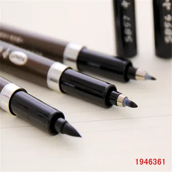 3 шт./компл. китайская каллиграфическая ручка, художественная кисть для подписи, изучение китайских слов, канцелярские принадлежности, школьные принадлежности papelaria