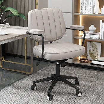 Компьютерное кресло, Простое вращающееся офисное кресло, удобное кресло для геймера, кресло для домашнего изучения студента, Офисная мебель