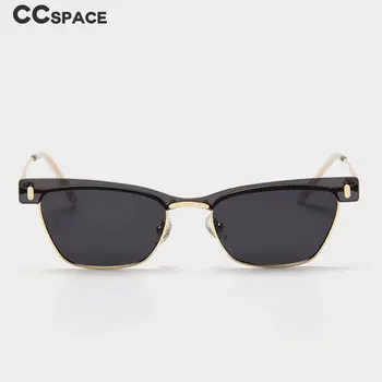 49433 Поляризованные Солнцезащитные очки Cat Eye в стиле ретро Для мужчин и женщин Модные Оттенки UV400 Винтажные Очки