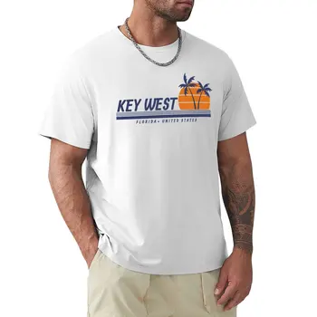 Футболка Key West, одежда с аниме, футболки оверсайз, футболки с графикой, футболки для мужчин