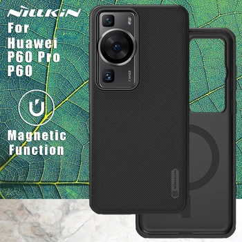 Чехол Nillkin для Huawei P60 Pro / P60 Матовый Pro Magnetic Adapt Magsafe Матовая полная Задняя крышка для P60