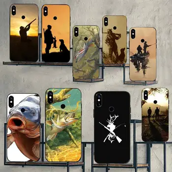 Чехлы Для телефонов с охотничьими животными и рыбалкой Для Xiaomi Redmi note 7 8 9 t k30 max3 9 s 10 pro lite Элитного бренда shell funda coque