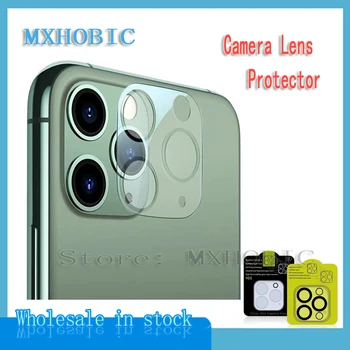 10шт Полностью закрывающий объектив камеры Закаленное стекло для iPhone 13 11 12 Pro Max Защитная пленка на стекле камеры Защитная пленка