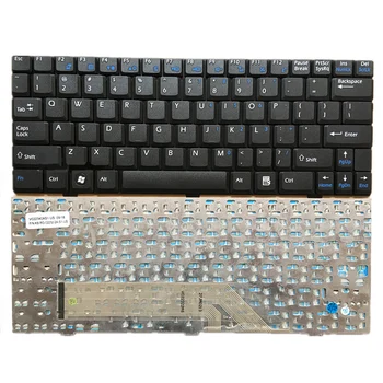 Бесплатная доставка!! 1 шт. новая стандартная клавиатура для ноутбука MSI U100 U100X U120 U90X