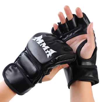 боксерские перчатки толщиной 3 см, боксерский мешок на половину пальца, перчатки для тхэквондо и тайского бокса, профессиональное оборудование для тренировок по боксу