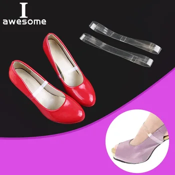 Невидимые шнурки, 1 пара высококачественных Очаровательных женских удобных силиконовых ботинок, ремень, галстук для ботинок, Дамский ремешок, Кружевная лента