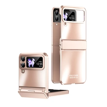 Удобный Чехол Для Телефона с покрытием Samsung Galaxy Z Flip 4 Flip4 5G Flip3 Flip5 Flip 3 5 Zflip3 Zflip4 Zflip5 Защитные Чехлы