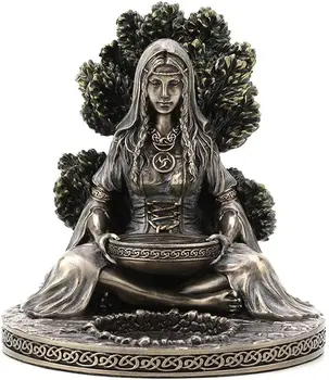 Статуя скандинавской богини, чайная свеча из смолы, ароматерапевтический подсвечник, декоративная мебель, настольные декоративные поделки