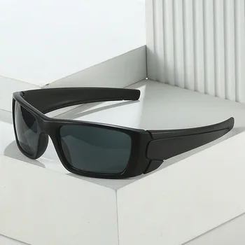 2023 Новые Ретро Квадратные очки для верховой езды, Квадратные простые очки, универсальные спортивные солнцезащитные очки в Европе и Америке