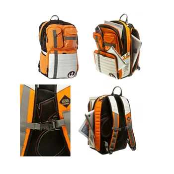 Сумка с логотипом Rebel Alliance Cospaly, Оранжевый рюкзак Rebellion, сумки для ноутбуков, Школьная дорожная уличная сумка через плечо, подарки для мужчин и женщин