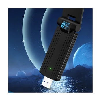 USB-адаптер WiFi6 AX1800M USB двухдиапазонный 2,4 ГГц/ 5 ГГц Беспроводная сетевая карта USB3.0 Сетевая карта Wifi6