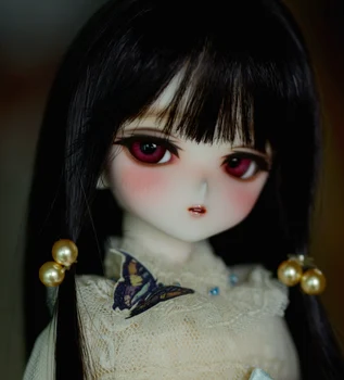 HeHeBJD 1/6 Tsubaki cute little girl без глаз Бесплатная доставка