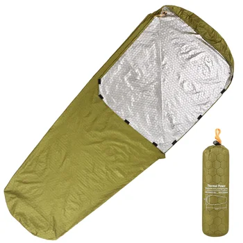 Аварийный спальный мешок для кемпинга на открытом воздухе, легкое водонепроницаемое термоодеяло, снаряжение для выживания в экстремальных походах, Альпинизме