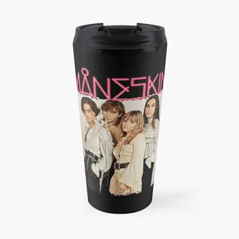 Официальный товар M?neskin - Maneskin Travel Coffee Mug Кофейные Кружки Espresso Shot, Набор Кофейных Кружек для Эспрессо