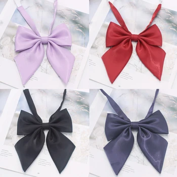 1ШТ ленты для галстука-бабочки Мода Японский стиль JK Полосатая школьная форма галстук-бабочка для девочек Корейский косплей Женщин Бабочка