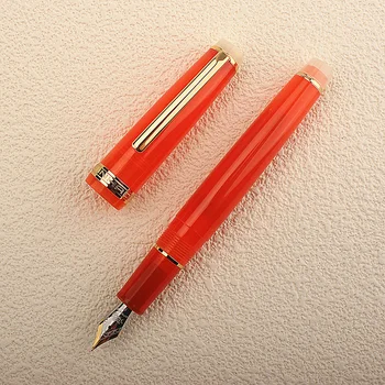 Перьевая ручка Jinhao 82 прозрачности, Акриловые чернила, Золотистый Наконечник EF / F Elegante, Офисные Школьные принадлежности, ручка для письма