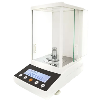 электронные весы FA2204 весом 220 г 0,1 мг Внешняя калибровка с интерфейсом Rs232 и принтером для лаборатории