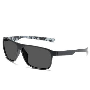 Поляризованные спортивные солнцезащитные очки Tibortana для женщин и мужчин TR-90 light Drive Ride Trendy Stylish UV400 Square Rectangle 3162