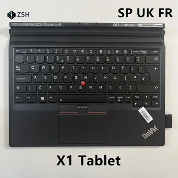 НОВЫЙ планшет Thinkpad X1 1-го и 2-го поколения 2016 2017 20GH 20GG Тонкая клавиатура TP00082K1 Испания/Великобритания/Французская клавиатура с подсветкой