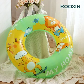 Rooxin Надувное кольцо для плавания Трубка Детский взрослый плавающий круг для плавания Бассейн Ванна Пляжная вечеринка Игрушки для водных видов спорта
