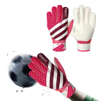 Перчатки футбольного вратаря нового дизайна, противоскользящие латексные тренировочные перчатки, идеальная защита пальцев, высокопроизводительная вратарская перчатка