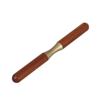 Инструменты для ремонта листового латунного металла, нажимное колесо с деревянной ручкой для двух рук принадлежности для ремонта духовой музыки Материал красного дерева