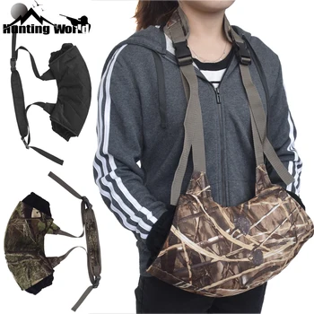 Тактическая камуфляжная муфта-грелка для рук с регулируемым поясным ремнем и карманом для хранения для охоты, рыбалки на открытом воздухе зимой