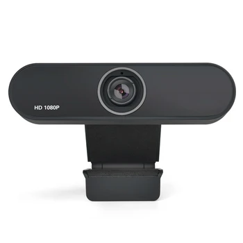 Веб-камера H800 1080P Full HD Веб-камера со встроенным микрофоном с разрешением 1920 x 1080P USB Plug & Play Широкоэкранное видео веб-камеры в наличии