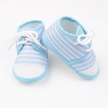 Обувь Для новорожденных девочек, детские хлопчатобумажные ходунки для малышей, мягкая противоскользящая подошва для мальчиков, первые ходунки для кроватки 0-12 м