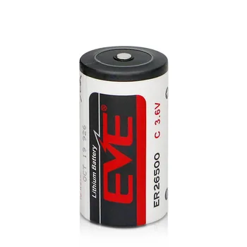 Литиевая основная батарея EVE ER26500 Одноразовые батарейки 3,6 В 8500mAh Автоматические интеллектуальные счетчики