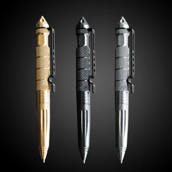 Многофункциональная защитная ручка, личная тактическая ручка, инструмент для самообороны, многоцелевой авиационный алюминиевый противоскользящий портативный