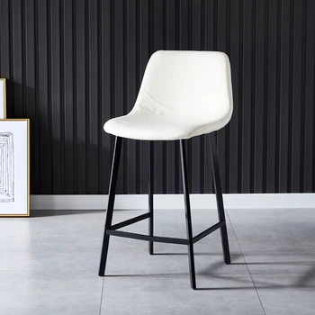 Стулья для гостиной Nordic Lounge, белые игровые Современные стулья для гостиной, Кожаная акцентная мебель Sillon, Индивидуальная мебель для патио