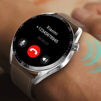 NFC Смарт-Часы Мужские 1,5-дюймовые Полноэкранные С Частотой Сердечных Сокращений Bluetooth-Вызов IP68 Водонепроницаемые Смарт-Часы для Asus ROG Phone 5 Ultimate 5 Pr