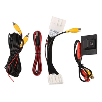 Камера заднего вида, система помощи при парковке для хэтчбека 2 /Demio (DJ) 2014-2021, совместимый экранный кабель