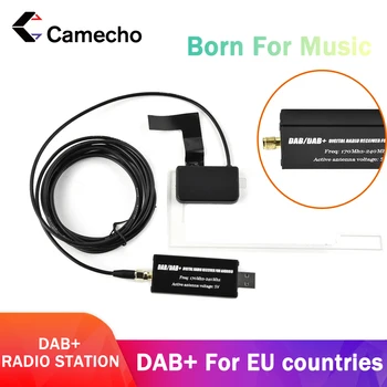 Camecho Auto Автомобильный Радио Тюнер Приемник Usb-Накопитель Dab Box Для Универсального Android Автомобильного Dvd Dab + Антенна Для Android Автомобильного DVD-Плеера