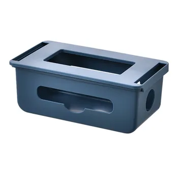 Коробка для управления кабелями Под столом, скрытый органайзер для настольного домашнего офиса, коробка для хранения, Спрячьте шнуры питания RERI889