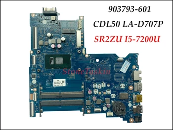 Высококачественная CDL50 LA-D707P Для HP Pavilion 15-AY Материнская плата Ноутбука 903793-001 903792-501 SR2ZU I5-7200U DDR4 100% Полностью протестирована