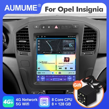 Автомобильное радио AUMUME Android 12 для Opel Insignia Buick Regal 2009-2013Multimedia Player GPS Стерео Навигация Carplay Auto 2 Din