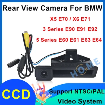 Камера заднего Вида Автомобиля Автоматический Парковочный Монитор Заднего Вида Сзади Для BMW X5 E70 X6 E71 3 Серии E90 E91 E92 5 Серии E60 E61 E63 E64
