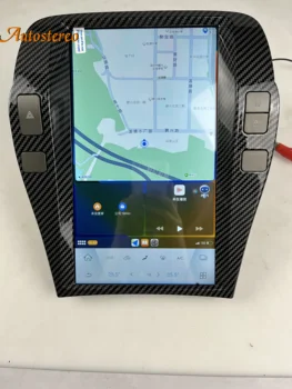 Углеродное Радио Qualcomm Tesla Для Chevrolet Camaro 2010-2015 Android 11 Мультимедийный Плеер Автомобильная GPS Навигация Авто Стерео Головное Устройство