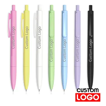 Пластиковая ручка, подарочная ручка из нейтральных ручек, Оптовая продажа, Бизнес-конференция, Индивидуальный логотип, Текстовая гравировка, Лазерная гравировка, Пользовательская ручка