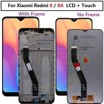 Оригинальный для Xiaomi Redmi 8A ЖК-дисплей с рамкой, сенсорная панель, дигитайзер для ЖК-дисплея Xiaomi Redmi 8