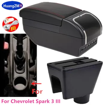 Для Chevrolet Spark III, коробка для подлокотников, Aveo T200, коробка для подлокотников, автомобильные аксессуары, коробка для хранения в салоне, подстаканник, пепельница