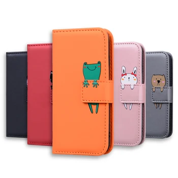 Кожаный чехол-бумажник для Funda Redmi Note 11 10 9 8 Pro Case, Милый Флип-чехол для Xiaomi Redmi Note 11s 10s 9s 7 Redmi 9 9C 9A 8A
