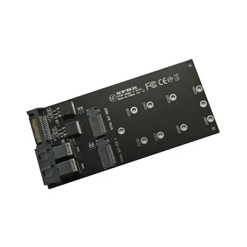НОВЫЙ 2-портовый адаптер SFF-8643 U.2 для преобразования SSD-накопителя NVME M.2 NGFF SFF-8643 U.2 в двухклавишный адаптер NVME M2 NGFF SSD Riser Card