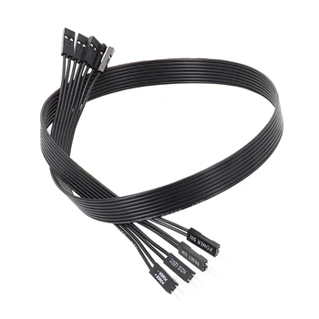 Удлинительный кабель питания SW 20/30/50/100 см Переключатель материнской платы HDD LED/PLED Сброс SW
