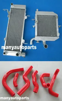 для HONDA RVF400 NC35 или NC30 VFR400 алюминиевый радиатор GPI и красный силиконовый шланг